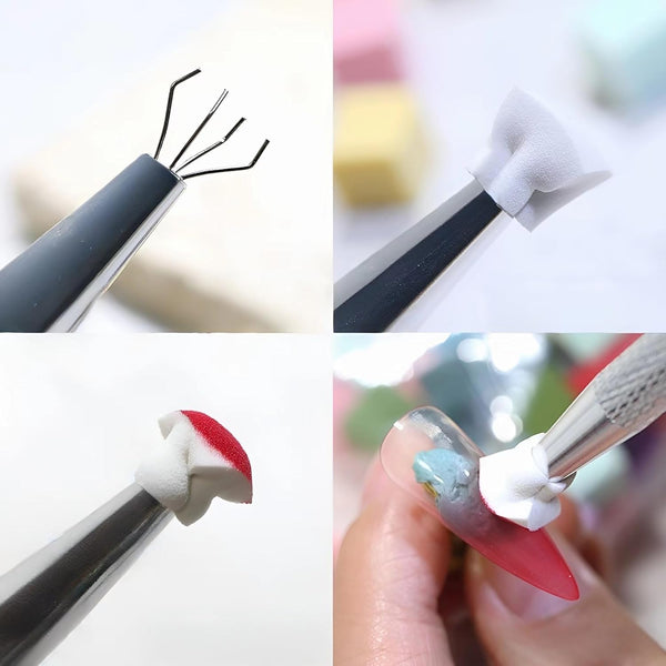 Sponge Grabber Applicator Silver
