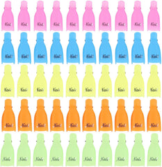 10 Pcs Nail Art Acrylic Nail Polish Remover Clip Cap