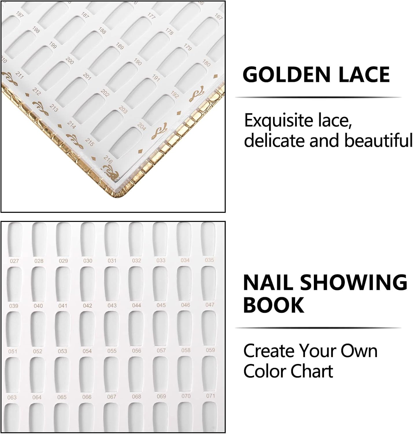 Premium colors leather display book