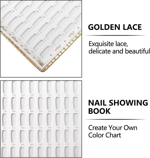 Premium colors leather display book
