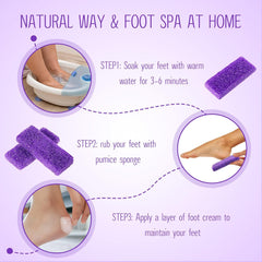 [generic] Mini-size Double Sided Washable Pumice Pad