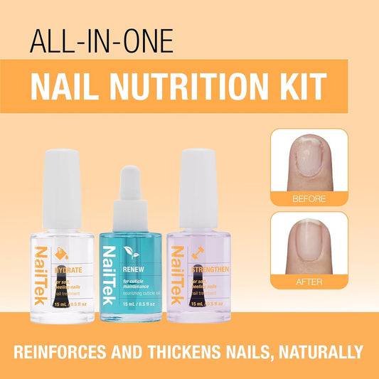 [Nail Tek] New Restore Damaged Nails Kit