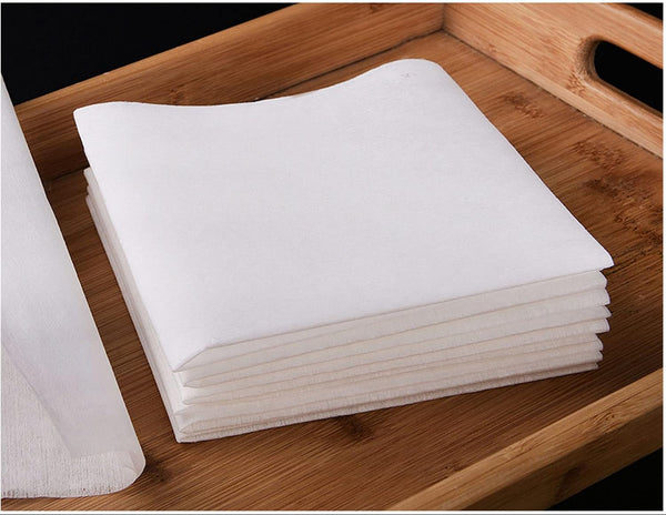 50Pcs Disposable Guest Towels White Non-Woven Fabric Rectangular