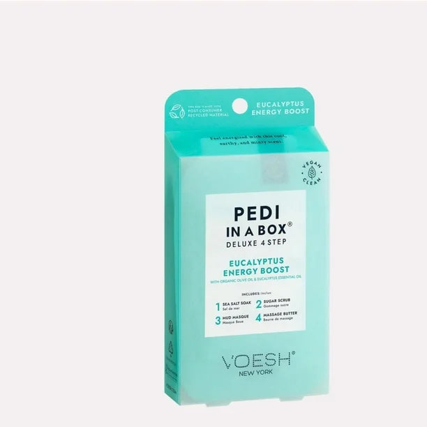 VOESH Pedi In A Box Deluxe 4 Step Pedicure Set