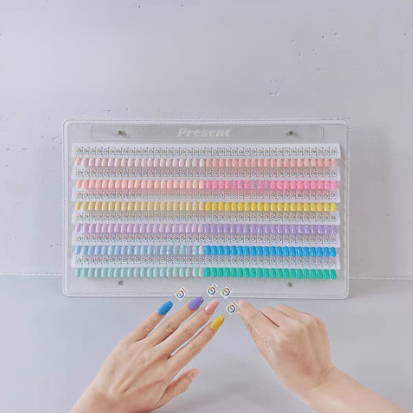 Present Magnetic Removable Nail Swatch Sample Book