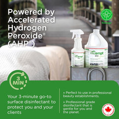 PREempt Ready-To-Use One Step Disinfectant Cleaner - All Purpose Disinfectant for Salons, Spas, Clinics, Studios - 1L