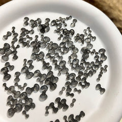 Three-dimensional Bow tie nail decor 4 colors 50pcs/pack