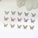 Nail Charm Decoration Butterfly 20pcs