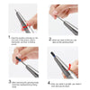 AK Nails Pro - Professional Portable Cordless E-file With Desktop Charging Dock & Drill Bit Holder