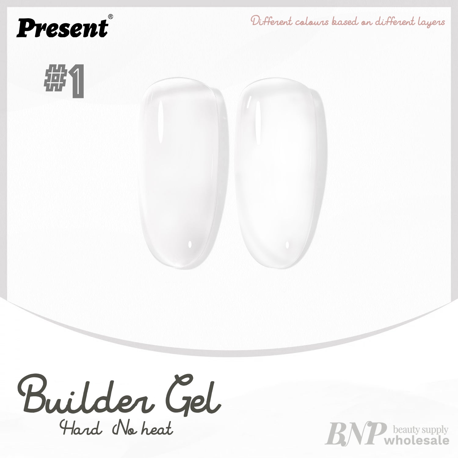 Present - Hard Builder Gel No Heat (8g/50g/1000g)
