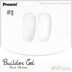 Present - Hard Builder Gel No Heat (8g/50g/1000g)