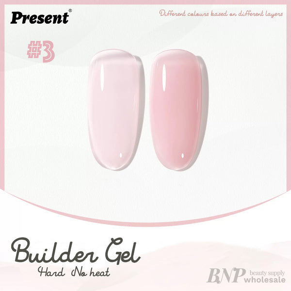 Present - Hard Builder Gel No Heat (8g/50g/500g/1000g)