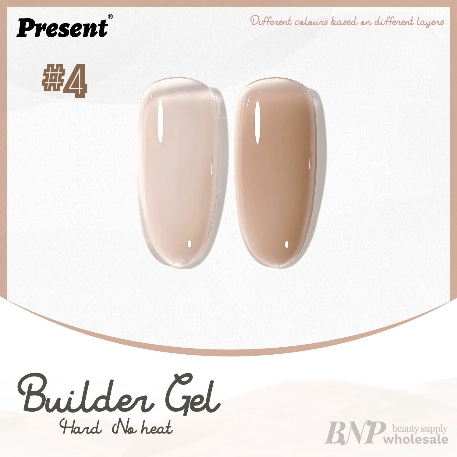 Present - Hard Builder Gel No Heat (8g/50g/1000g)