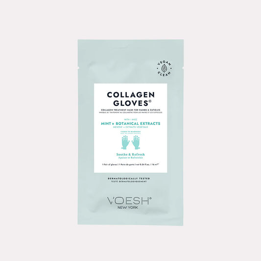 Collagen Gloves With Mint & Botanical Extracts - A Manicure in a Glove™ - VOESH
