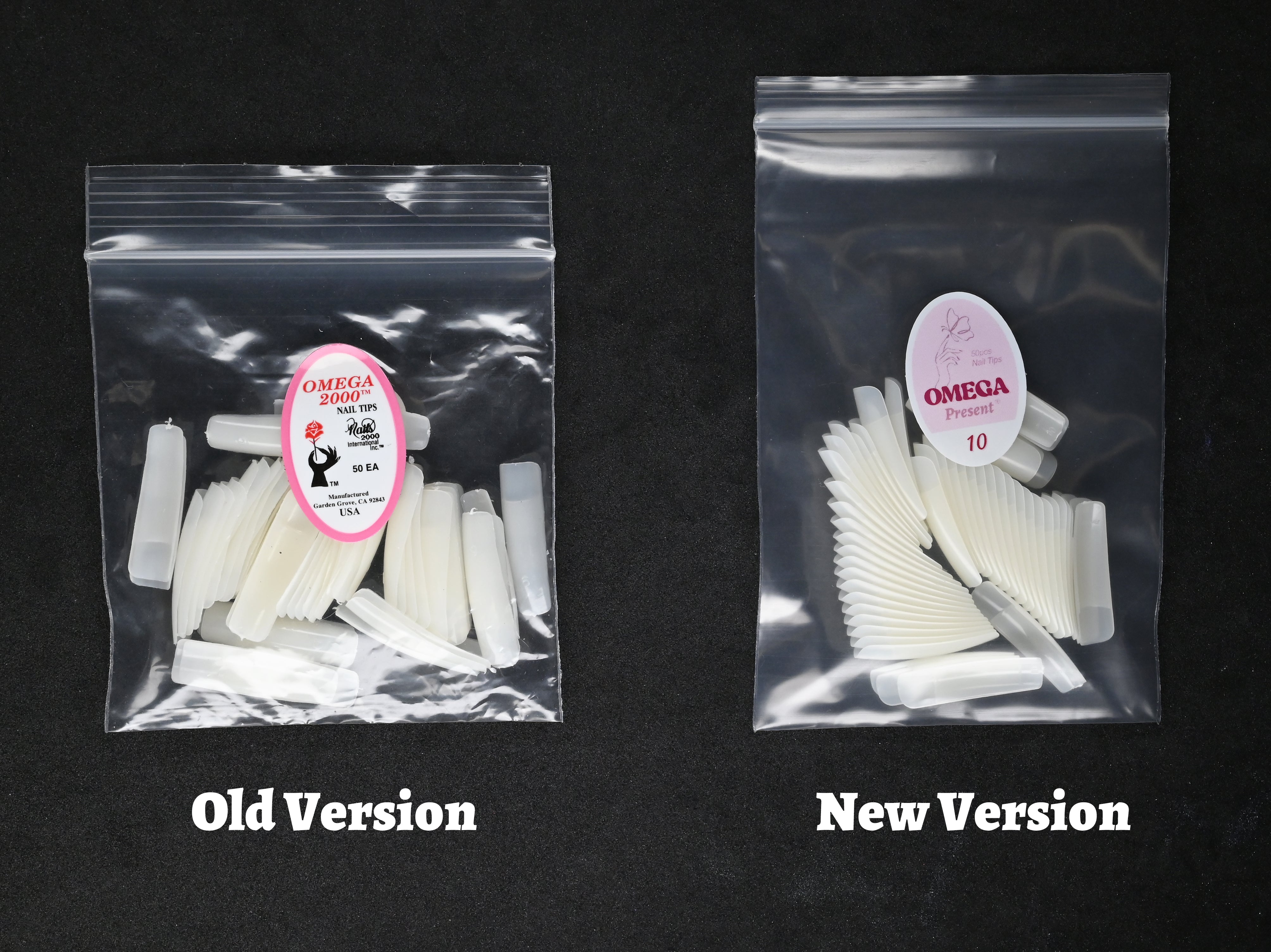 [Present] Omega Nail Tips (50 pieces/pack)