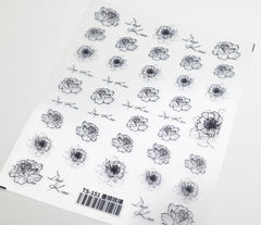 [generic] Flora Nail stickers (13 styles)