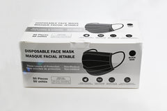 [Generic] Disposable Face Mask Black(50pcs)