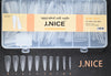 [J.NICE] Upgraded Soft nail tips 240pcs/Box