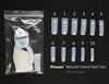 Natural French Nail Tips Square Half Coverage(50pcs/pack) | Present