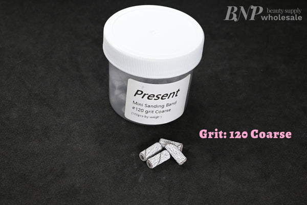 Mini Sanding Band#120 Grit (100PCS BY WEIGHT)