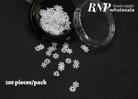 [generic] Snowflake Nail Decors & Accessories