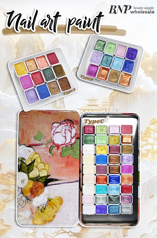 Portable nail art blooming-specific paint