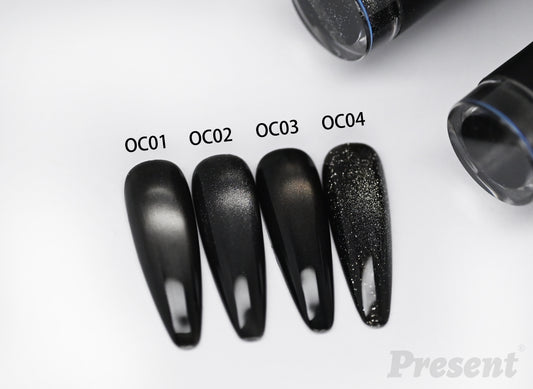 Present Cat Eye Obsidian Collection (OC01-OC04)