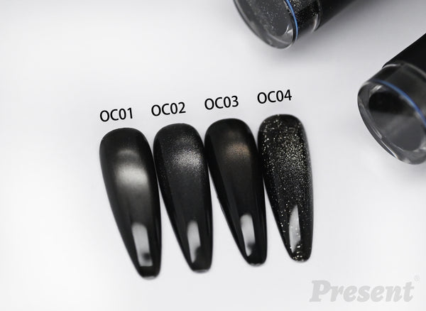 Present Cat Eye Obsidian Collection (OC01-OC04)