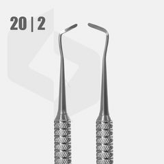 [Staleks] EXPERT Pedicure Tool 20 (hemisphere curette and toenail cleaner)