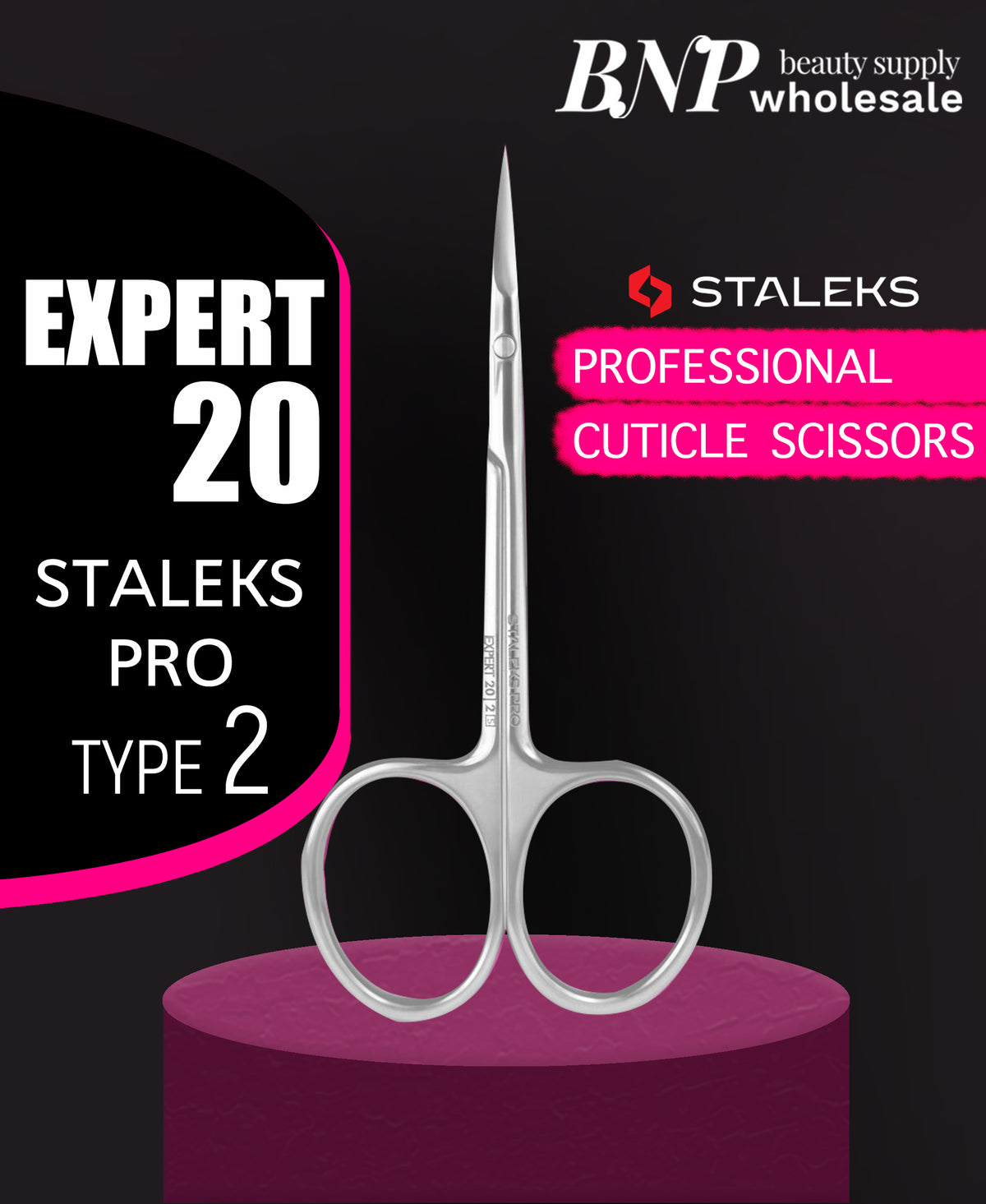 [Staleks] Professional cuticle scissors EXPERT 20 TYPE 2