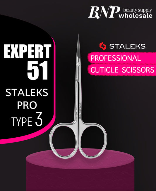 Staleks EXPERT 51/3 Professional Cuticle Scissors