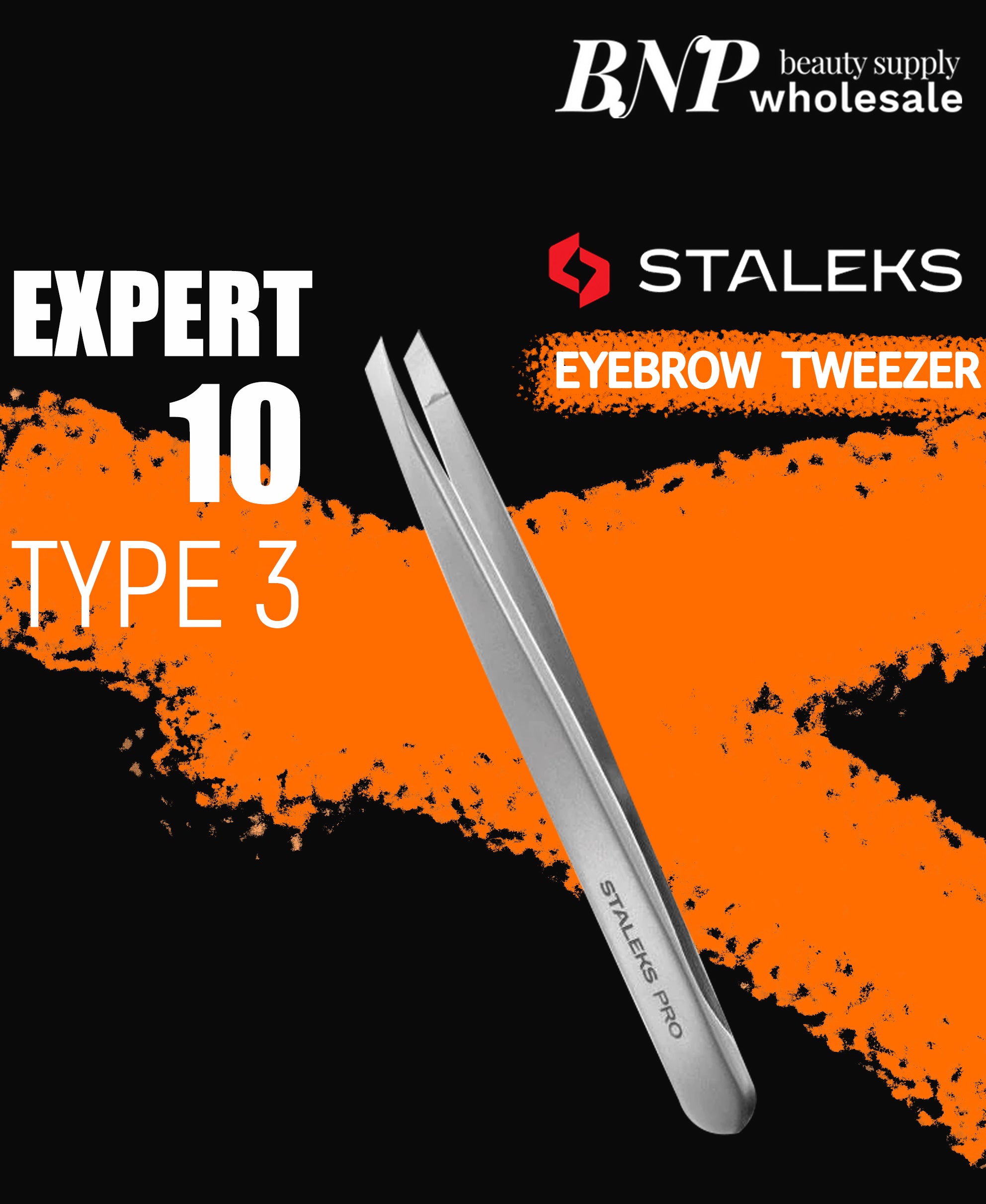 [STALEKS] Eyebrow Tweezers EXPERT 10