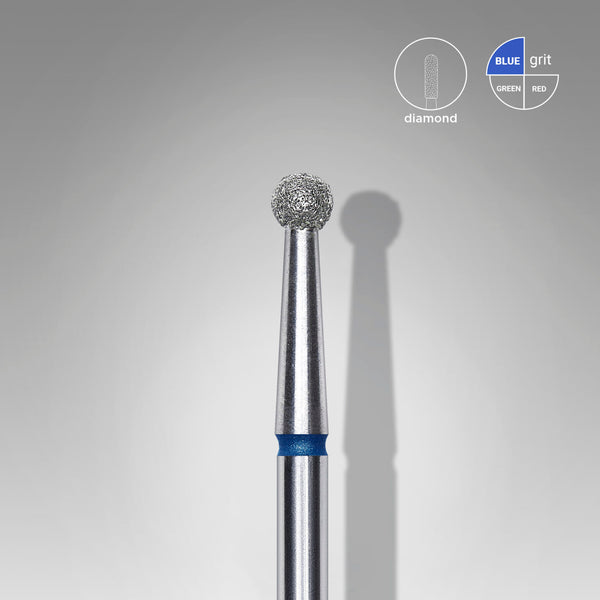 [Staleks] Diamond nail drill bit ball EXPERT head diameter 2.7 mm