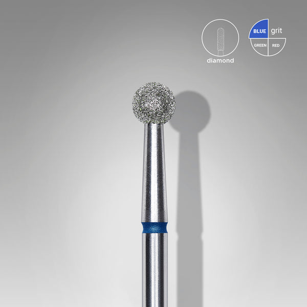 [Staleks] Diamond nail drill bit ball EXPERT head diameter 4 mm