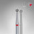 [Staleks] Diamond nail drill bit ball EXPERT head diameter 2.5 mm
