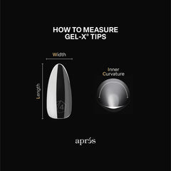 Aprés GEL-X® Natural Almond Box of Tips - Mini (280pcs)