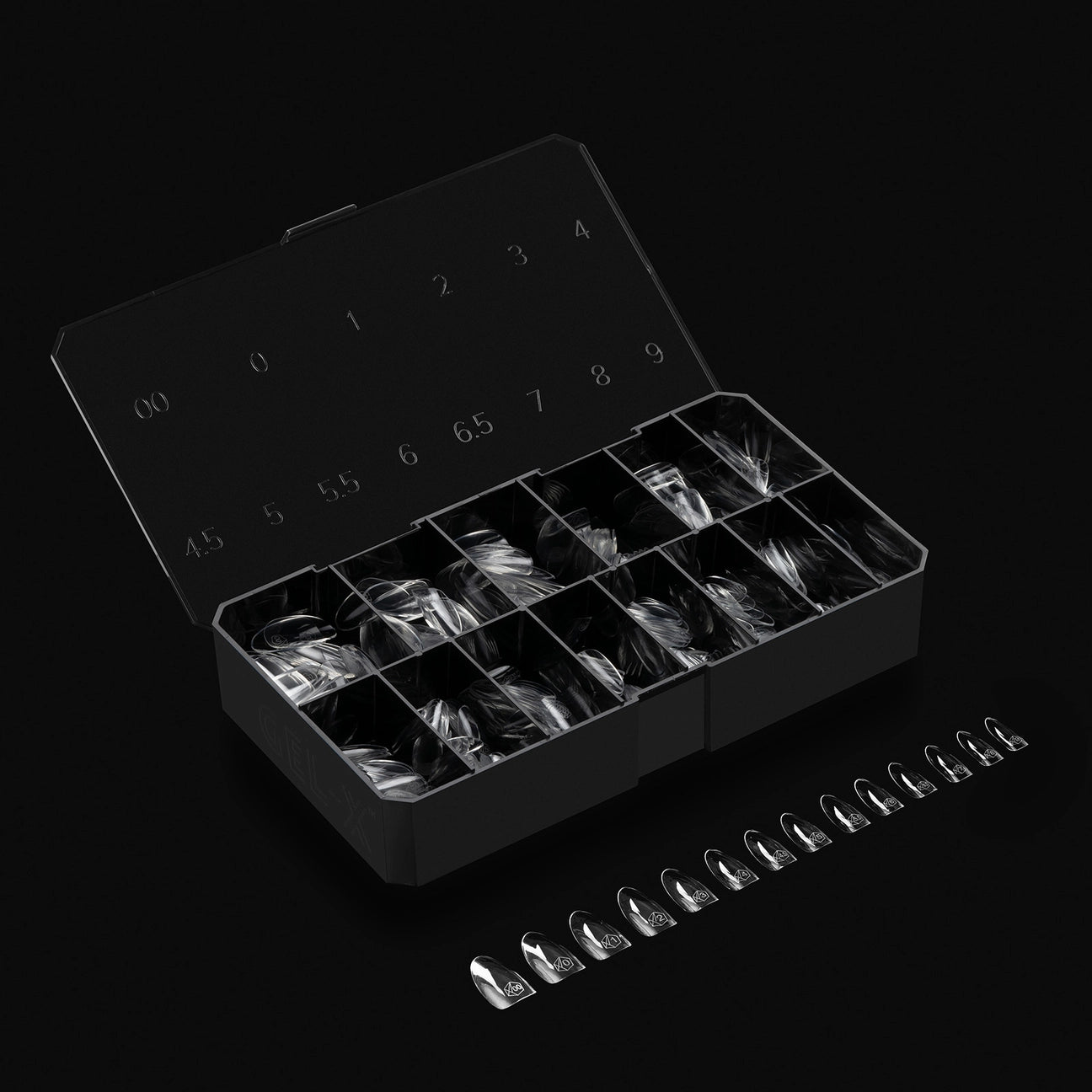 Aprés GEL-X® Natural Round Box of Tips - Mini (280pcs)