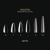 Aprés GEL-X® Natural Stiletto Box of Tips - Mini (280pcs) (Copy)