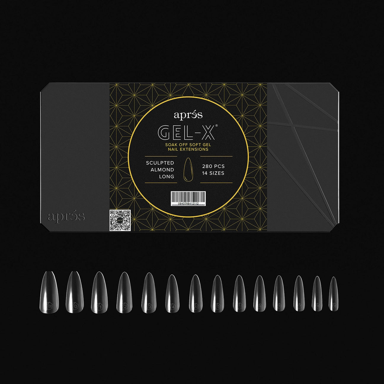 Aprés GEL-X® Sculpted Almond Box of Tips - Mini (280pcs)