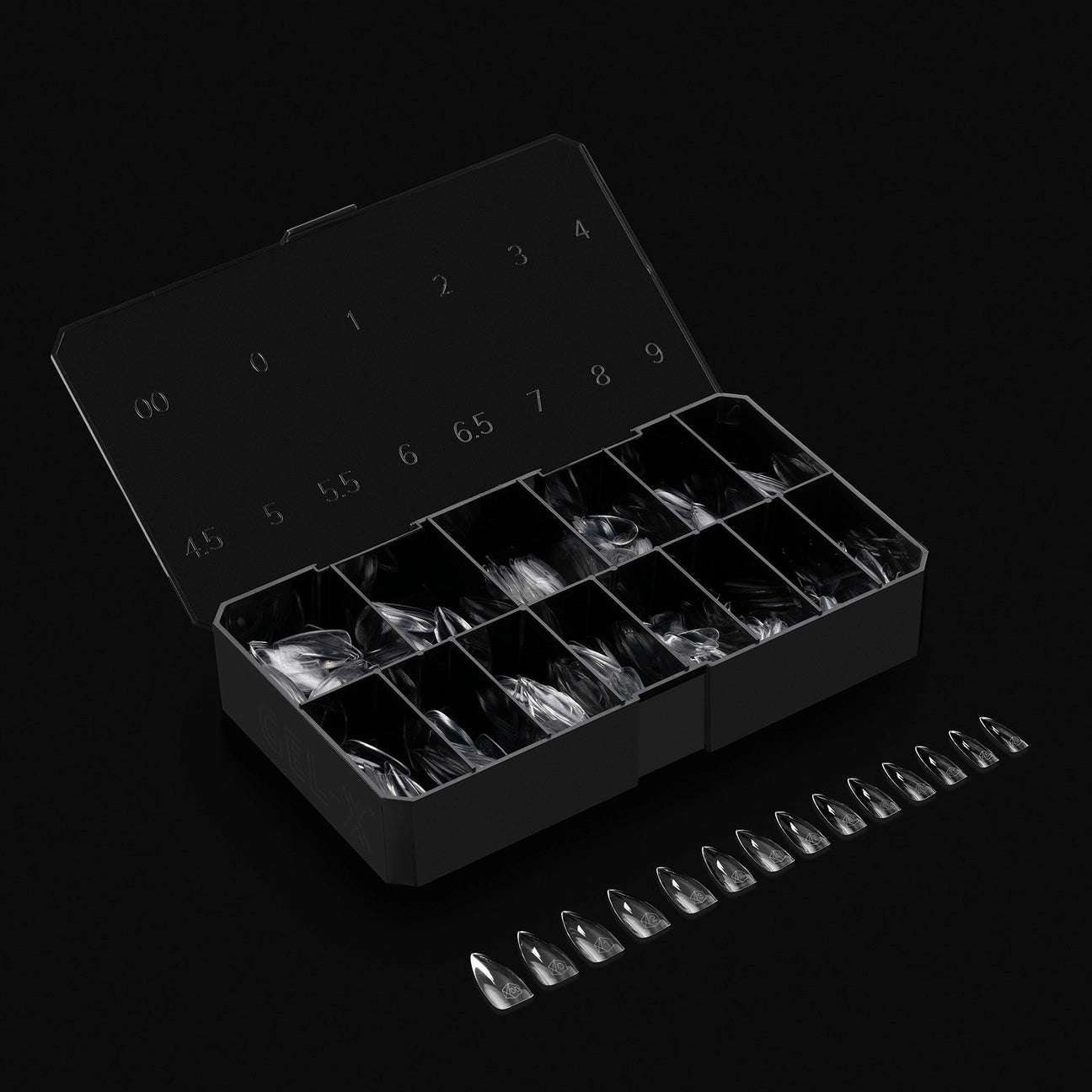 Aprés GEL-X® Sculpted Stiletto Box of Tips - Mini (280pcs)