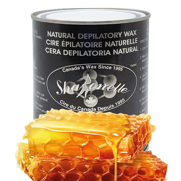 SHARONELLE® Soft Wax All Purpose Natural Depilatory Canned Wax
