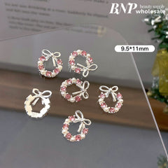 Christmas wreath metal decors