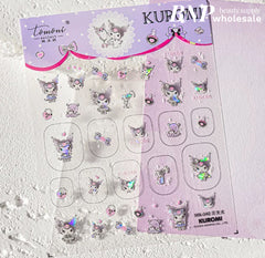 [generic] Animation characters Nail stickers (10 styles)