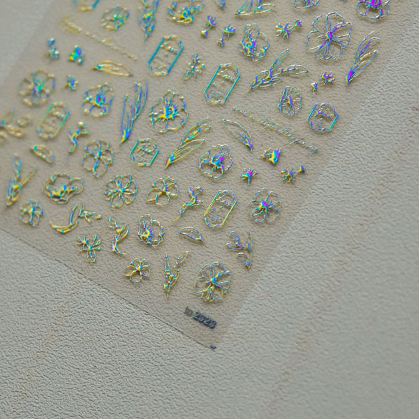 [generic] Flora Nail stickers