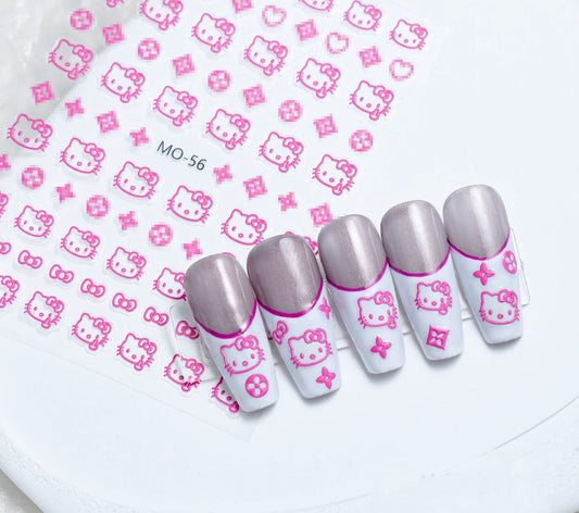 [generic] Animation characters Nail stickers (10 styles)