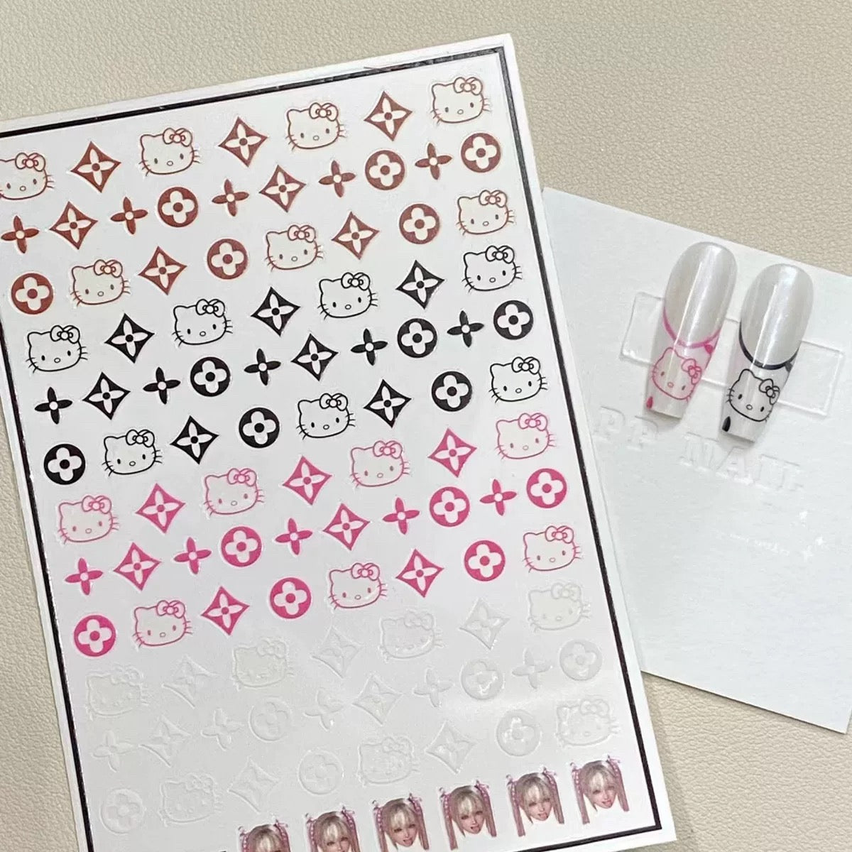 [generic] Animation characters Nail stickers (10 styles)