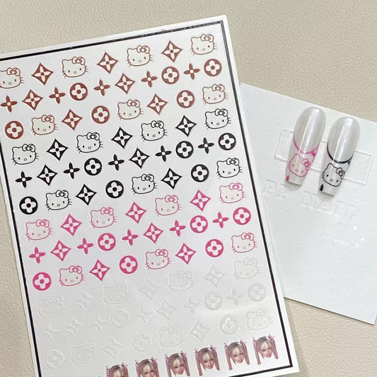 [generic] Animation characters Nail stickers (10 styles)