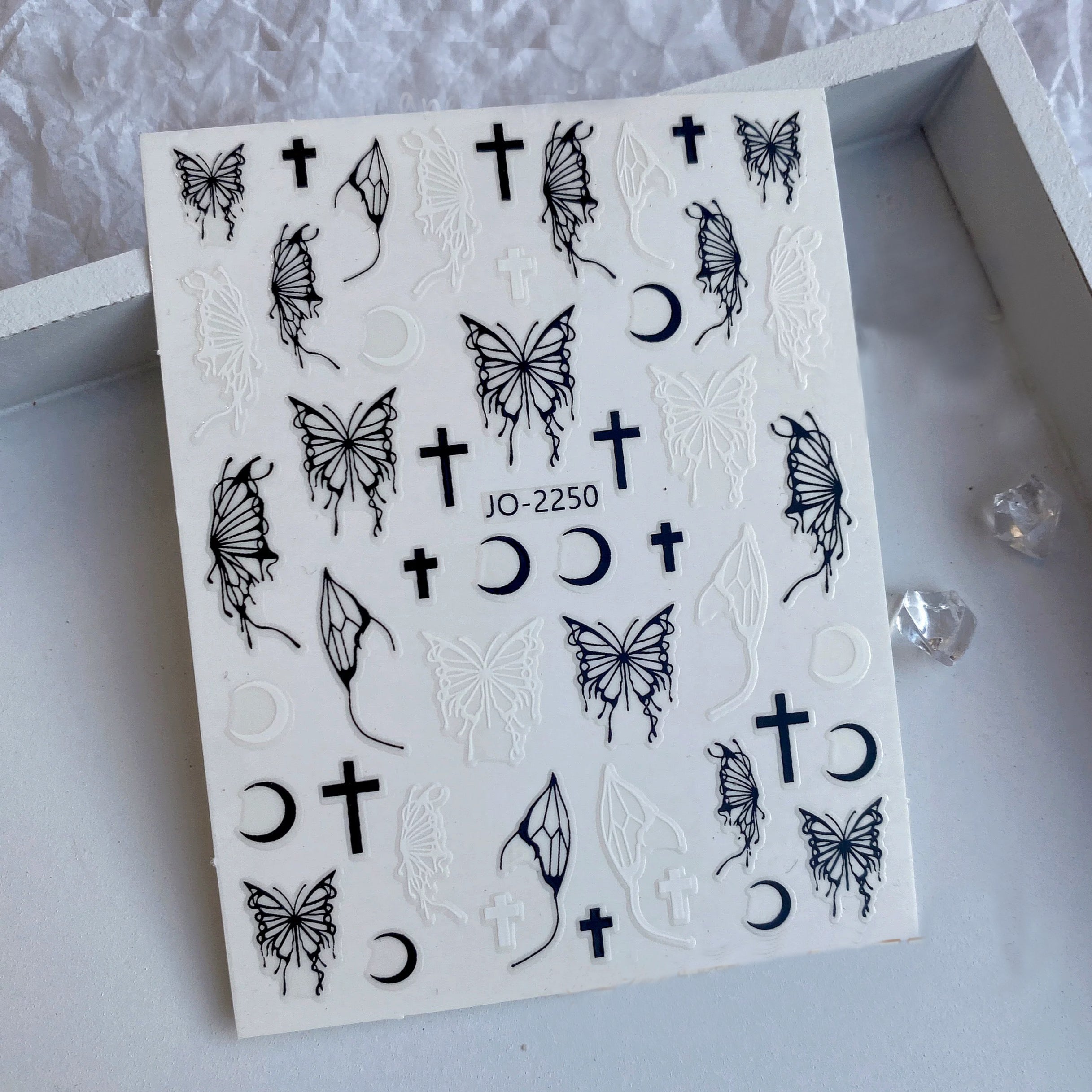 Butterfly Characters Nail stickers (5 styles)