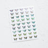 [generic] Butterfly characters Nail stickers (5 styles)