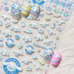 [generic] Animation characters Nail stickers (10 styles)